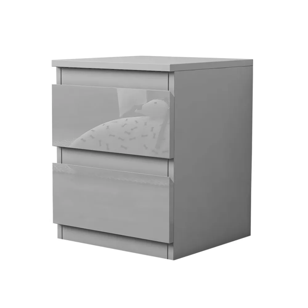 Nachtschrank Kenji Hochglanz ^ HTI-Living Discount