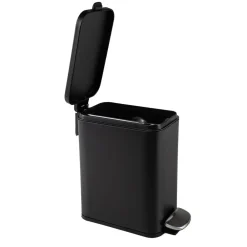 Pedalmülleimer Modern 5 Liter Schwarz ^ HTI-Living Best