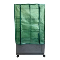 Pflanzkübel mit Rankgitter und Folienabdeckung Nessa 60x30 cm ^ HTI-Living Sale