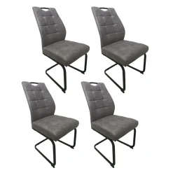 Schwingstuhl Marek Hellbraun 4er-Set ^ HTI-Living Outlet
