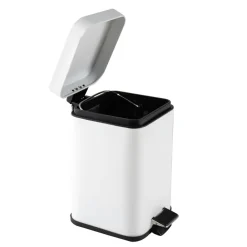 Treteimer eckig Jannik 3 Liter Weiß ^ HTI-Living Online