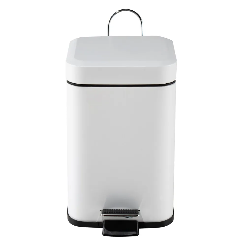 Treteimer eckig Jannik 3 Liter Weiß ^ HTI-Living Online