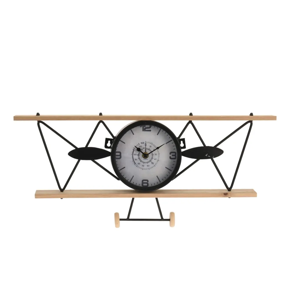 Wanduhr Flugzeug ^ HTI-Living Best