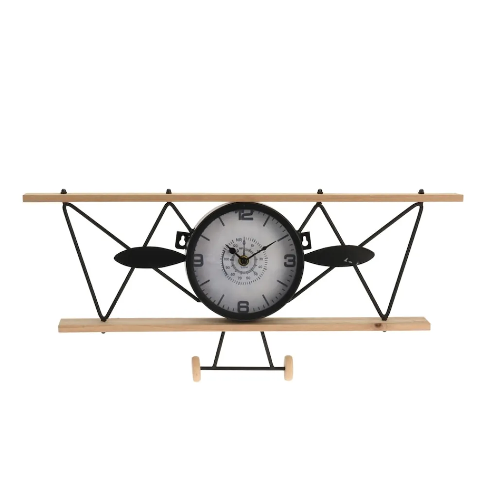 Wanduhr Flugzeug ^ HTI-Living Best
