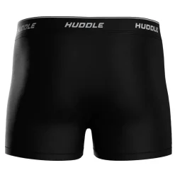 Huddle 3pk Boxers Herren Boxershort Schwarz Discount