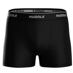 Huddle 3pk Boxers Herren Boxershort Schwarz Discount