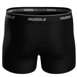 Huddle 3pk Boxers Herren Boxershort Schwarz Discount