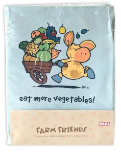 I 27792 - Farm Friends Schürze - eat more vegetables Kochschürze Grillschürze Kinderschürze ^ NICI Outlet