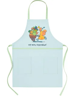 I 27792 - Farm Friends Schürze - eat more vegetables Kochschürze Grillschürze Kinderschürze ^ NICI Outlet