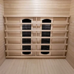 Artsauna Infrarotkabine Nyborg S120K – Infrarotsauna 2 Personen –LED-Farblicht, 5 Keramik- 1 Flächenstrahler Sale