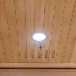 Artsauna Infrarotkabine Nyborg S120K – Infrarotsauna 2 Personen –LED-Farblicht, 5 Keramik- 1 Flächenstrahler Sale