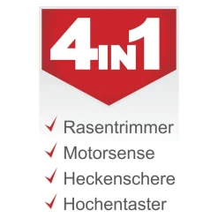Scheppach 4in1 Multigartengerät MFH5300-4BP Hot