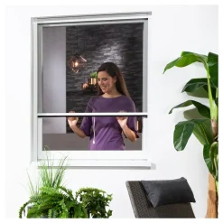 hecht international Insektenschutz-Alu-Fensterrollo Bausatz
