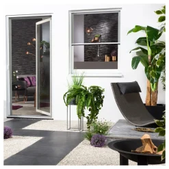 hecht international Insektenschutz-Alu-Fensterrollo Bausatz