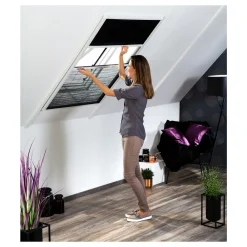 Insektenschutz-Kombi-Dachfenster-Plissee 110x160 cm in ^ hecht international Sale