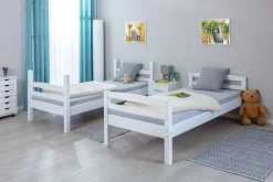 Inter Link Etagenbett Annika 90x200 cm Kiefer Massivolz weiss lackiert Clearance