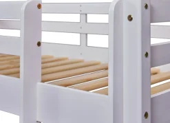 Inter Link Etagenbett Annika 90x200 cm Kiefer Massivolz weiss lackiert Clearance