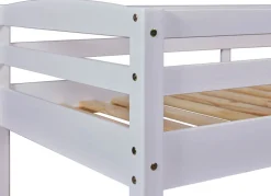 Inter Link Etagenbett Annika 90x200 cm Kiefer Massivolz weiss lackiert Clearance
