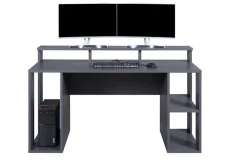 Gaming Tisch Schreibtisch Match Point - Anthrazit ^ Inter Link Best