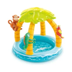 58417NP - Planschbecken - Tropical Island Babypool (102x86cm) Kinderplanschbecken ^ Intex Outlet