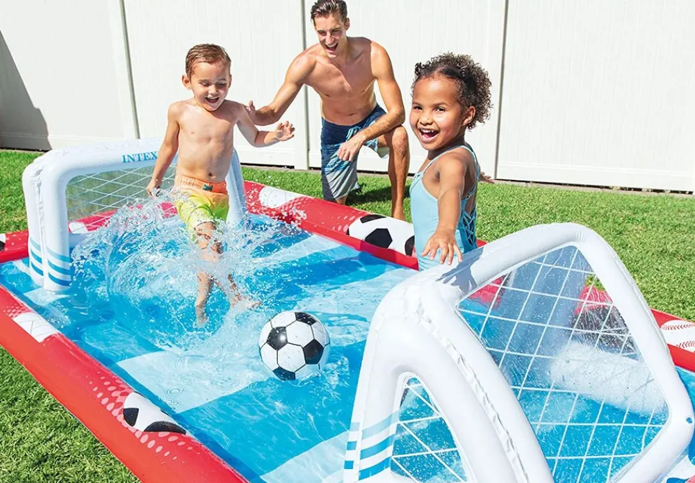 Intex 57147NP Playcenter "Action Sports" Planschbecken (325x267x102cm) Garten Kinder planschen Best