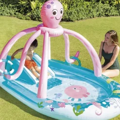 Intex 56138NP - Playcenter - Friendly Octopus (234x183x15cm) Planschbecken Spielcenter