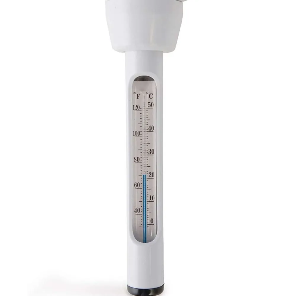 28093 - Pool Thermometer schwimmend Temperaturanzeige Celsius Fahrenheit Schnur ^ Intex Online