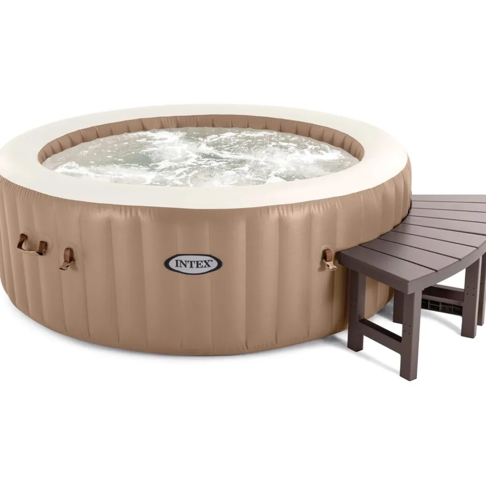 Intex PureSPA Sitzbänke Set 2-teilig für Whirlpool Beistelltisch Zubehör Sitzbank Pool Hot