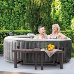 Intex PureSPA Sitzbänke Set 2-teilig für Whirlpool Beistelltisch Zubehör Sitzbank Pool Hot