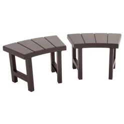Intex PureSPA Sitzbänke Set 2-teilig für Whirlpool Beistelltisch Zubehör Sitzbank Pool Hot