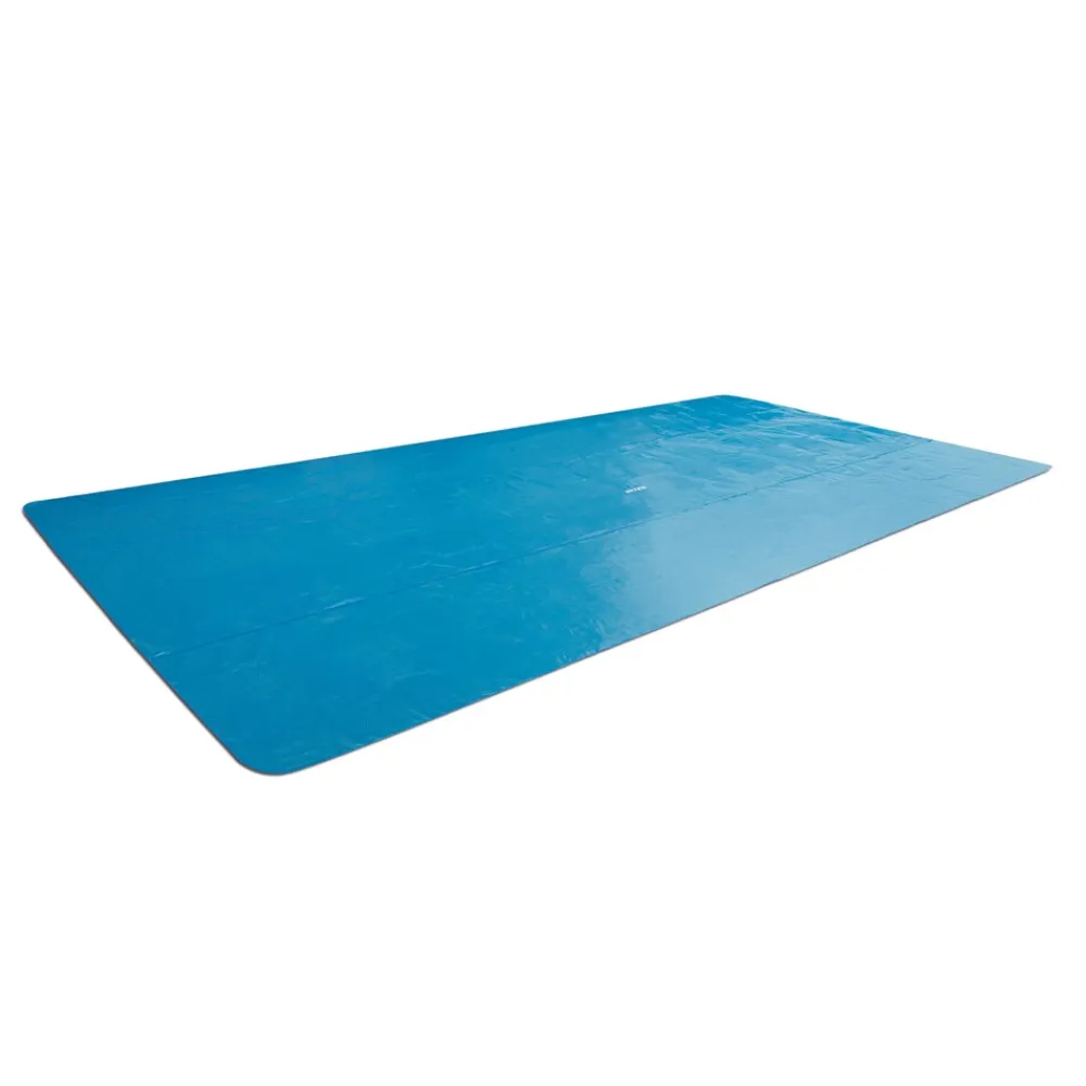 Intex 28029 - Solarabdeckplane für Frame-Pools 488x244cm Abdeckplane Abdeckung Solarplane Clearance