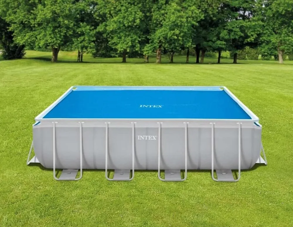 Intex 28028 - Solarabdeckplane für Frame-Pools 400x200cm