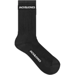 Jack&Jones JACBASIC LOGO TENNIS SOCK 5 PACK JNR Unisex Socken Schwarz New