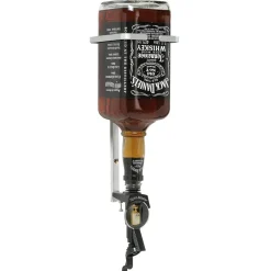 ich-zapfe JACK DANIEL'S Flaschenhalter, Flaschen Wandhalterung, Wandhalter für 3 Liter Flasch New