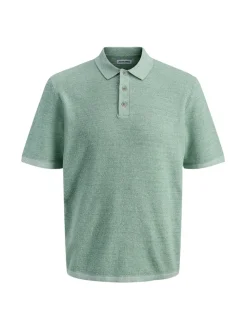 JACK & JONES Poohirt GEORGE Kurzarhirt it Pookragen hellblau Clearance