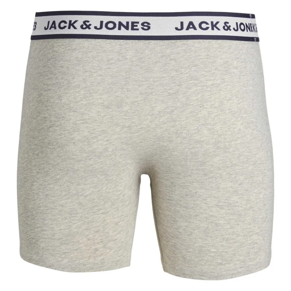 Jack&Jones JACOID BOXER BRIEF 6P Herren Boxerhort Schwarz New