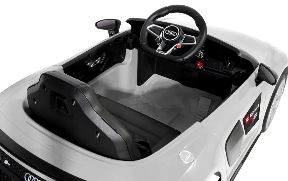 Ride-on Audi R8 Spyder weiß 18V Einhell Power X-Change ^ Jamara