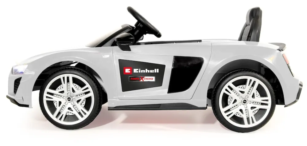 Ride-on Audi R8 Spyder weiß 18V Einhell Power X-Change ^ Jamara
