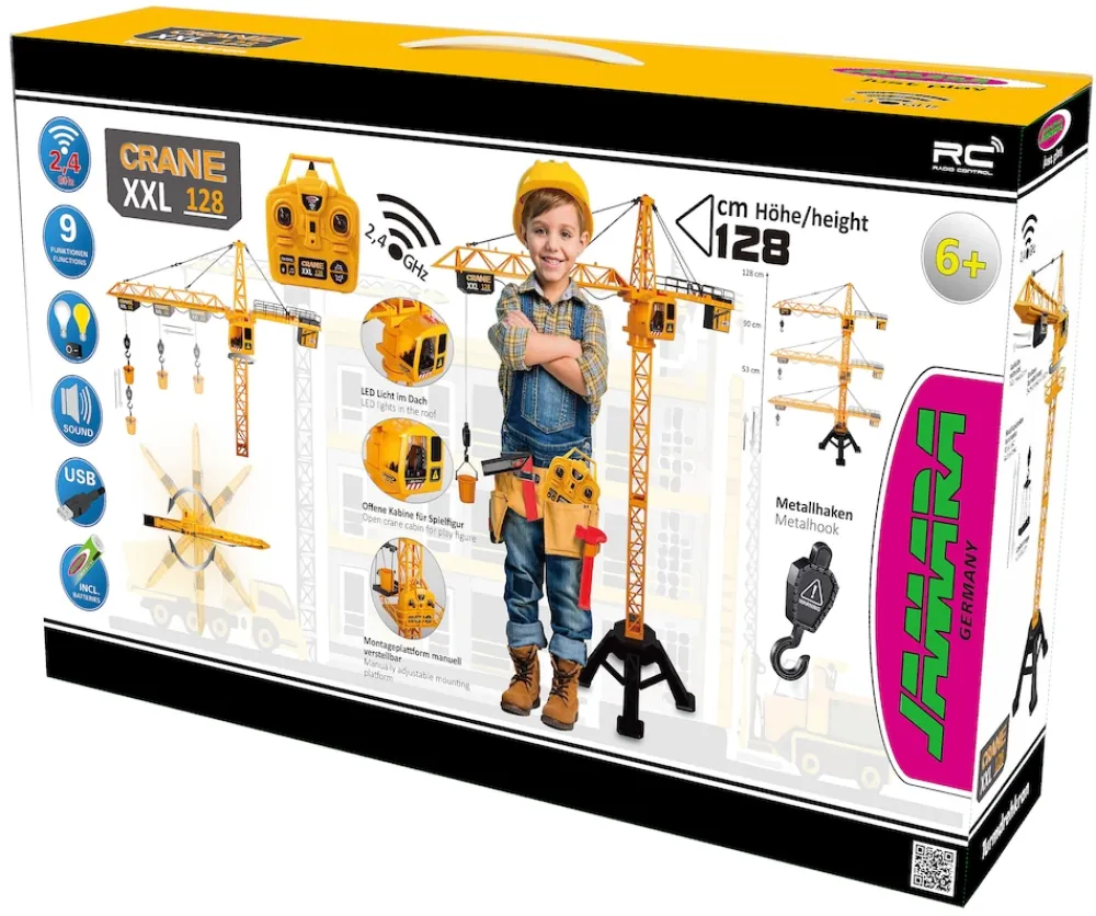 Jamara Turmdrehkran Crane XXL 128 2,4GHz Outlet