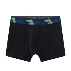Sanetta Jungen Boxershort Schwarz/Blau/Beige