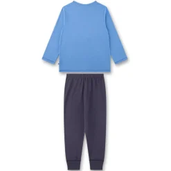 Sanetta Jungen Pyjama Blau Hot