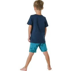 Schiesser Jungen Pyjama Blau