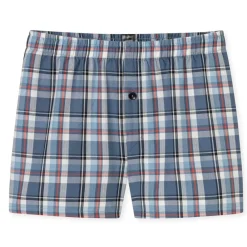Schiesser Jungen Web-Boxershorts Blau