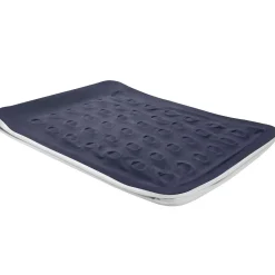 Juskys Luftmatratze Sapri L in Blau-Weiß - en Luftbett selbstaufblasend - integrierter Pumpe Blau/Weiß Best