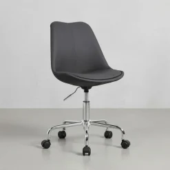 KADIMA DESIGN Schalenstuhl MESCHIO für Homeoffice, 360° Drehfunktion, max. 110 kg Belastung, in verschiedenen Farben Schwarz Outlet