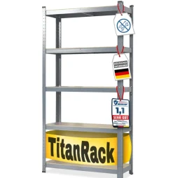 karatcommercial Schwerlastregal | Grau-Anthrazit | Höhe: 180 cm | Breite: 120 cm Online