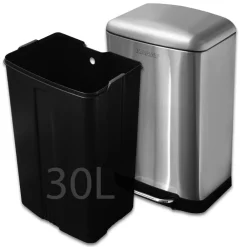 Mülleimer Cubo | Edelstahl ^ Karat homeliving Discount