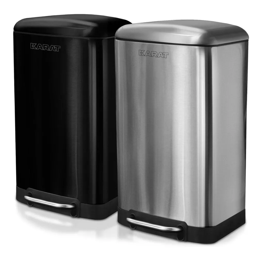 Mülleimer Cubo | Edelstahl ^ Karat homeliving Discount