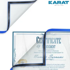 karatoffice Dokumentenhalter | Magnetisch | 5 Stück | DIN Blau Outlet