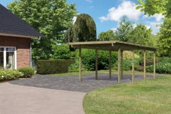 Karibu Einzelcarport "Solo Carport Two" KDI ^ Karibu Holztechnik Sale